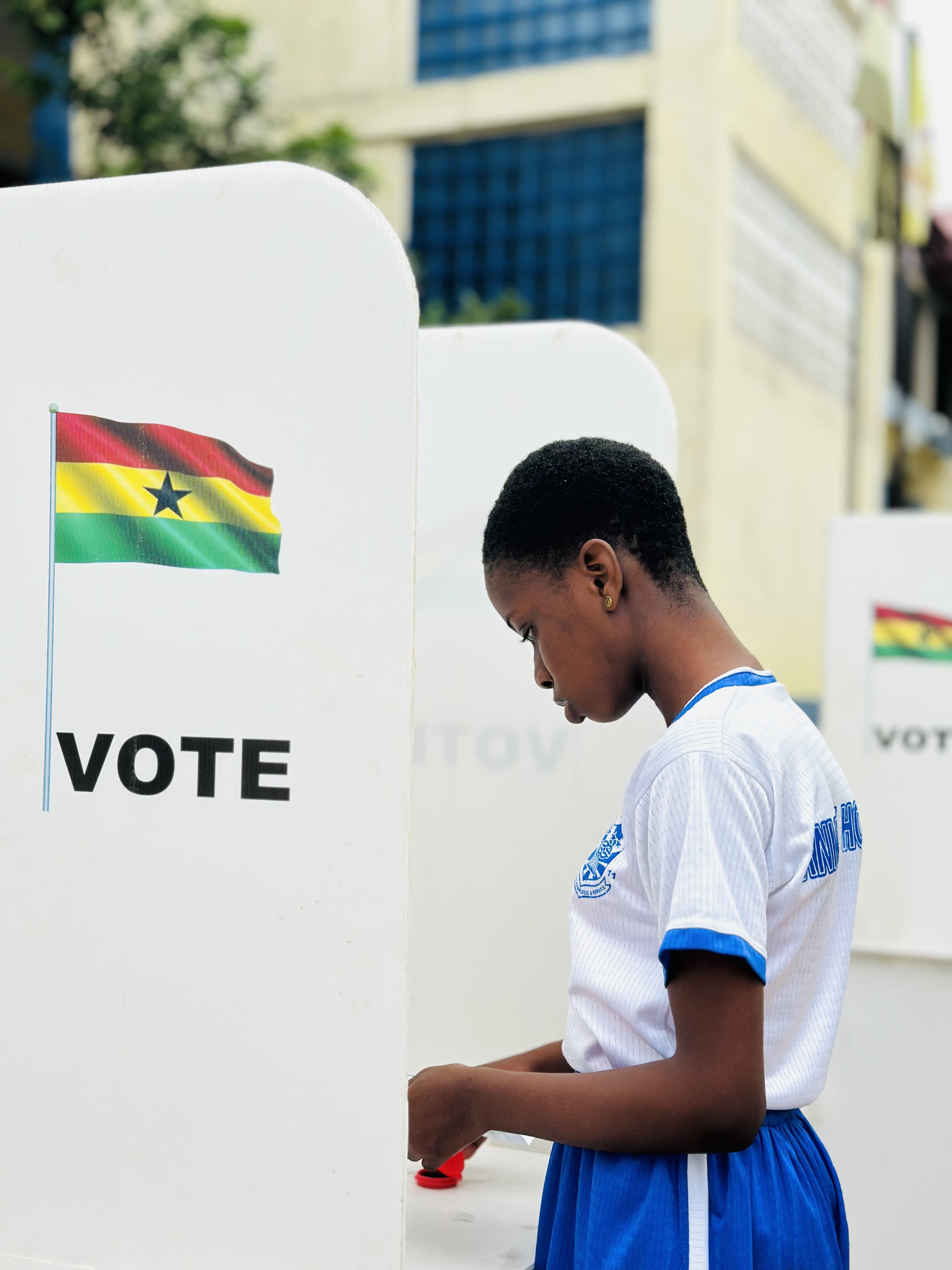 School election activity at Treasureland Academy